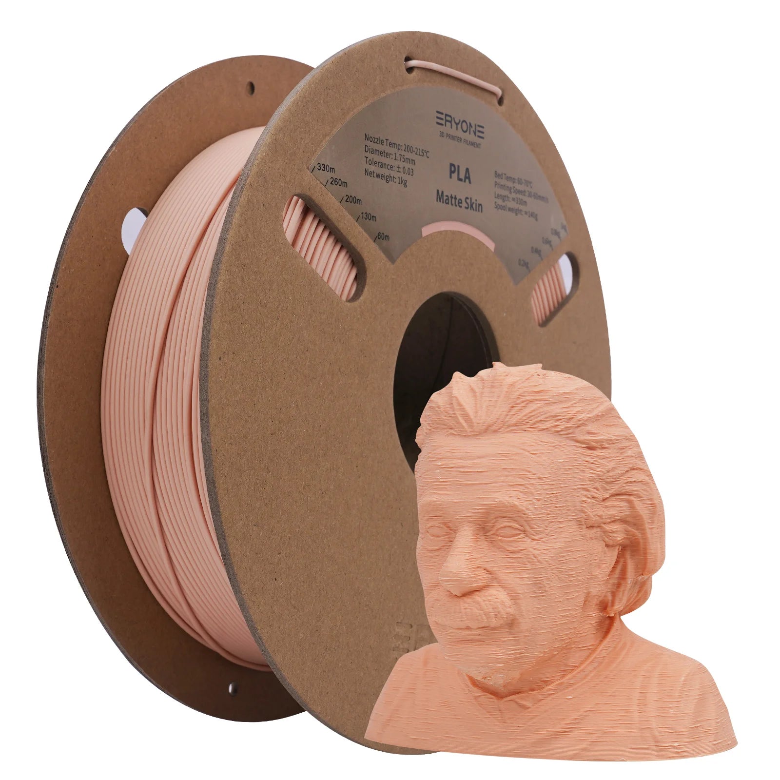 ERYONE Matte PLA Filament 1KG 1.75mm High Quality Spool Matte Filament For 3D Printer New Arrival  Fast Shipping